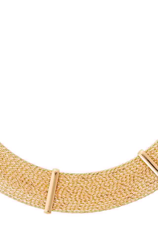 Choker Verguld Metaal Rhodes