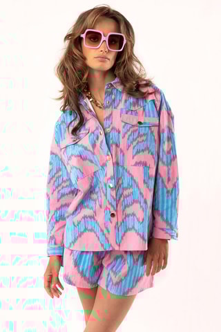 Oversized Blouse Aimie - Roze 