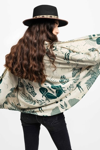 Wijde Blouse Bonaventure - Groen