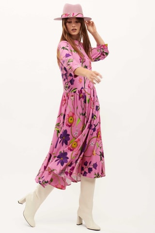 Blouse-jurk Baloma - Roze