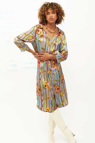 Blouse-jurk Colibri - Blauw