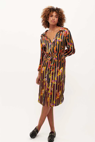 Blouse-jurk Colibri - Zwart