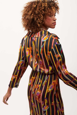 Blouse-jurk Colibri - Zwart