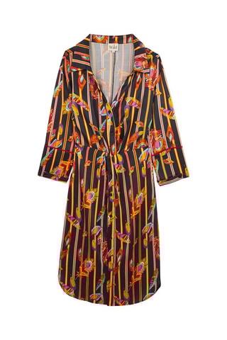 Blouse-jurk Colibri - Zwart