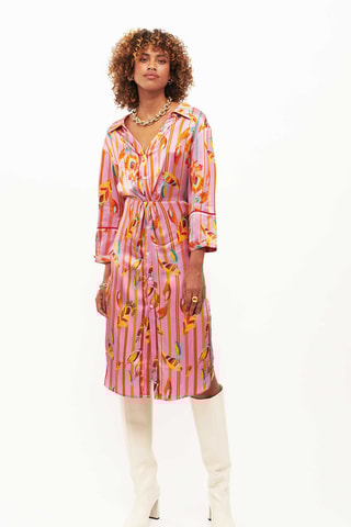 Blouse-jurk Colibri - Roze