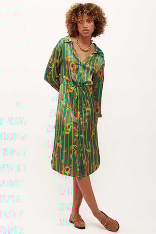 Blouse-jurk Colibri - Groen