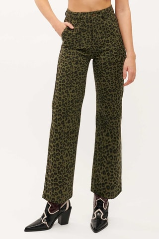 Wijde Jeans Henry - Kaki 