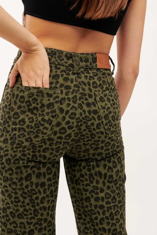 Wijde Jeans Henry - Kaki 