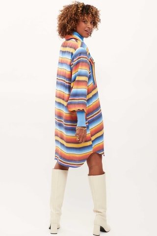 Blouse-jurk Nikiti – Blauw