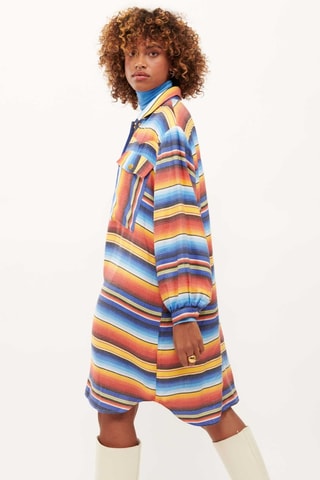 Blouse-jurk Nikiti – Blauw