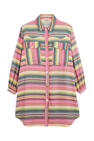 Blouse-jurk Nikiti – Roze