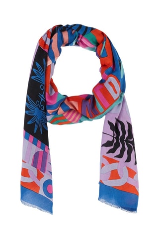 Sjaal Scritch - Koningsblauw