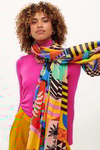 Sjaal Scritch - Roze