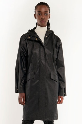 Windjack met Capuchon Drake - Zwart