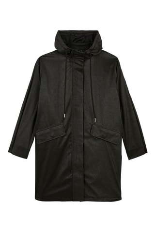 Windjack met Capuchon Drake - Zwart