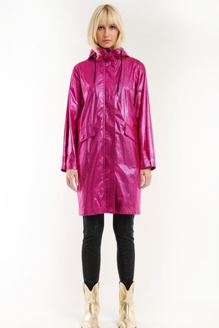 Windjack met Capuchon Drake - Roze