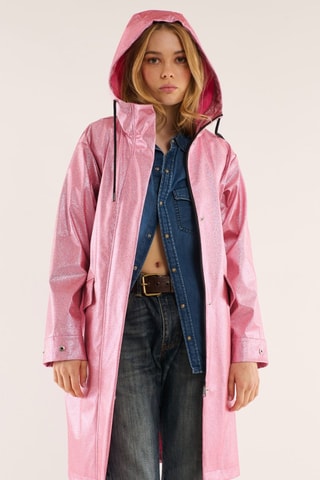 Windjack met Capuchon Drake - Roze