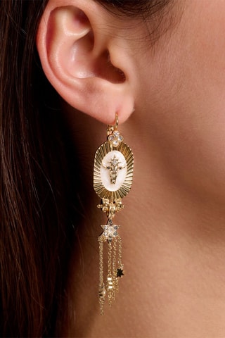 Oorbellen - Verguld Metaal Altor 