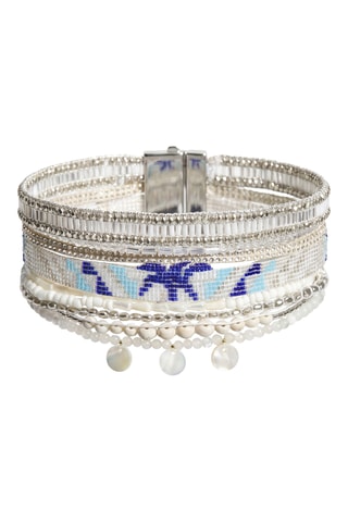 Manchetarmband Honolulu - Wit