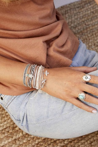 Manchetarmband Ohmysilver - Agaat