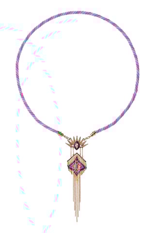 Lange Ketting Verguld met Geelgoud Colombo