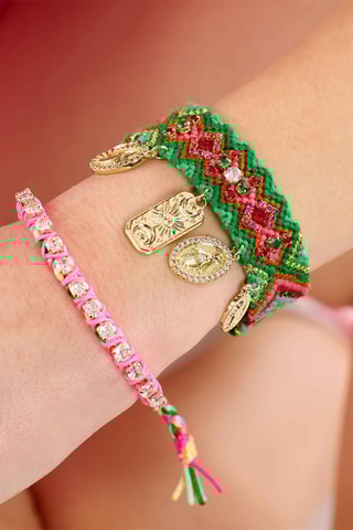 Armband Verguld met Geelgoud Cruzes