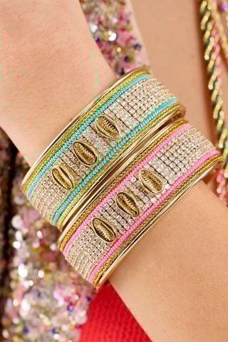 Manchetarmband Verguld met Geelgoud Diadema