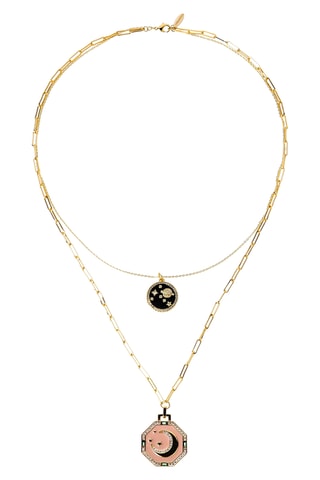 Ketting Verguld met Geelgoud Eklipse