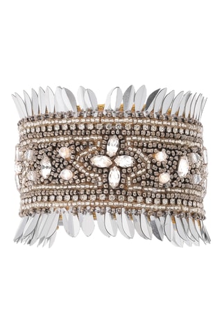 Manchetarmband Elsa - Zilverkleurig