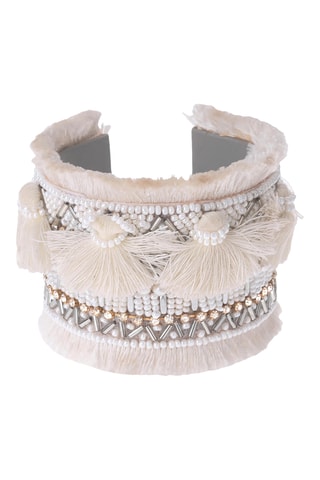 Manchetarmband Engy - Wit