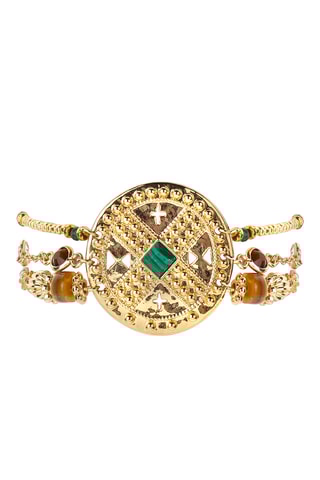 Armband Hezou - Malachiet 