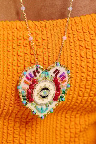 Lange Ketting Janeira - Goudkleurig