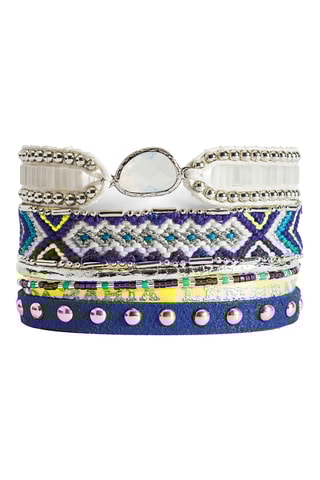 Manchetarmband Bahamas - Koningsblauw