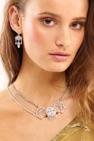 Ketting Maraja - Zilverkleurig