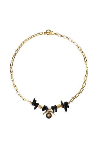 Lange Ketting Verguld met Geelgoud Maravillas - Zirkonia’s