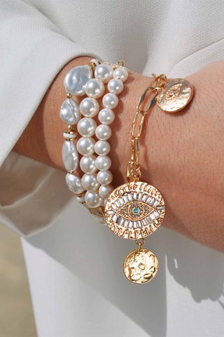 Ketting Verguld met Geelgoud Maraja