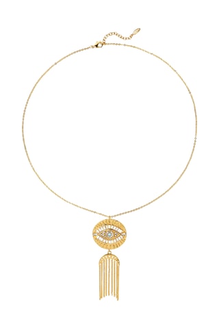 Ketting Verguld met Geelgoud Mythe - Zirkonia’s