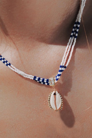 Ketting Verguld met Geelgoud Nymphe - Zirkonia’s 