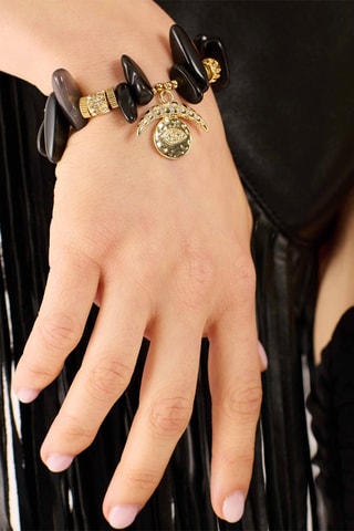 Armband Verguld met Geelgoud Olvido - Zirkonia 