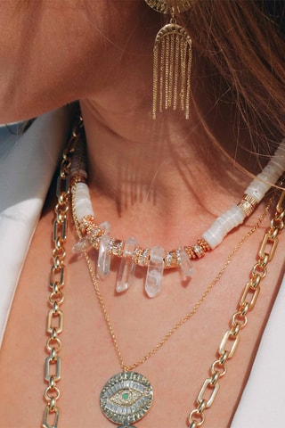 Ketting Verguld met Geelgoud Oscar