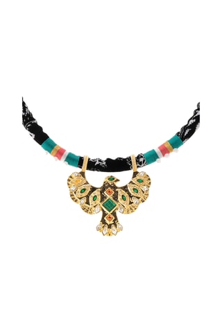 Ketting Teeby - Goudkleurig en Zwart