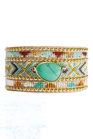 Manchetarmband Jayatwin - Turquoise