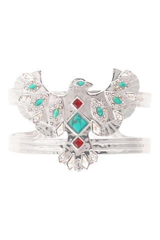 Open Armband Timor - Zilverkleurig