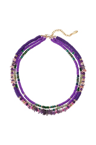 Ketting Verguld met Geelgoud Trion