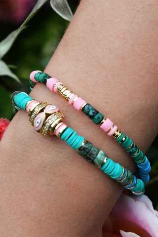 Armband Verguld met Geelgoud Tweeks