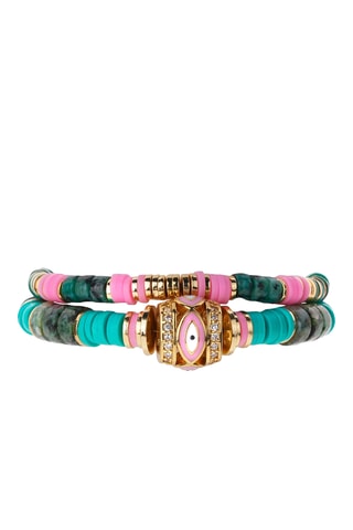 Armband Verguld met Geelgoud Tweeks