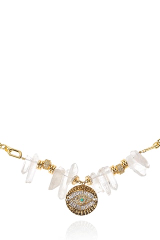 Lange Ketting Verguld met Geelgoud Ulysse - Zirkonia