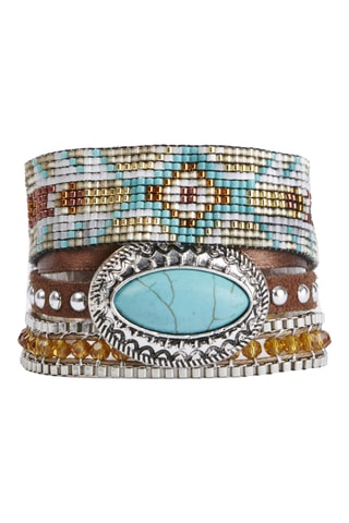 Manchetarmband Texas - Turquoise