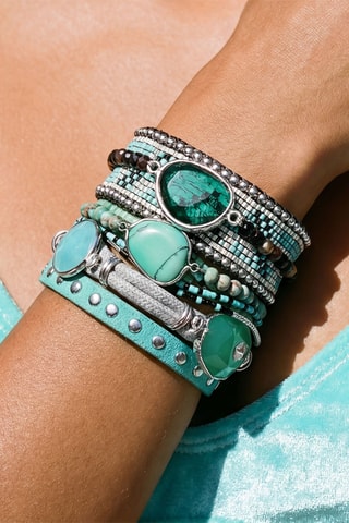 Manchetarmband Atlantis - Blauw