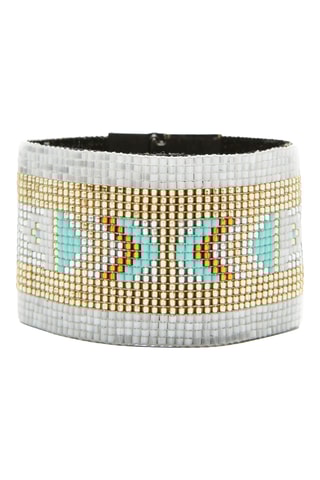 Manchetarmband Hopis - Zilverkleurig